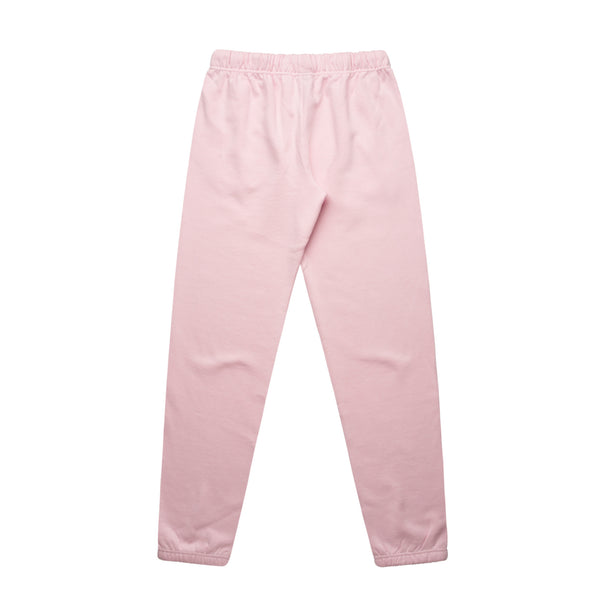 Pink track pants