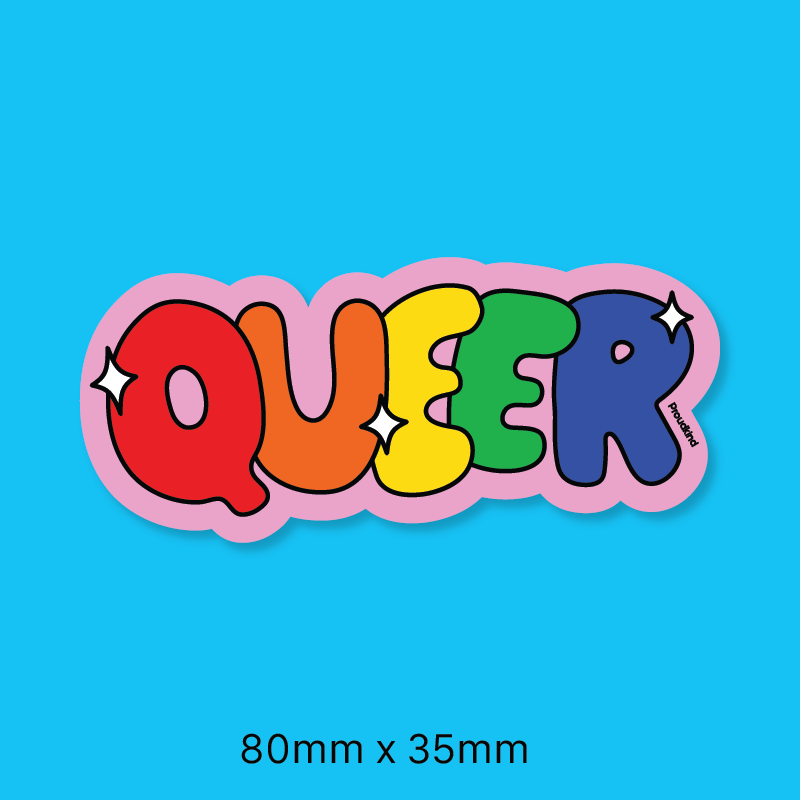 Qeej Sticker Queer Sticker Pack – Proudkind