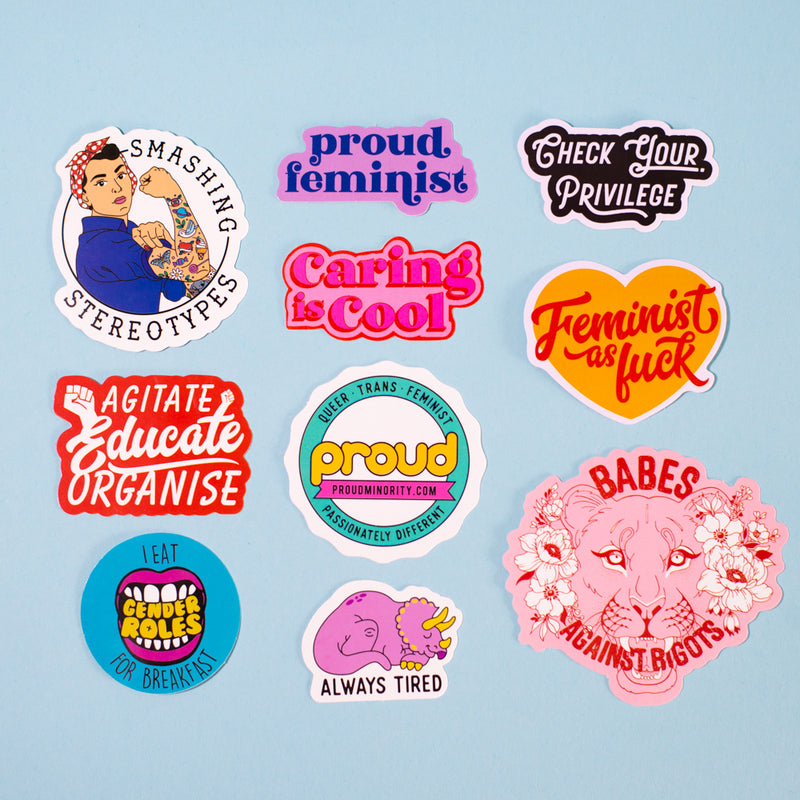 Feminist Stickers - Individual