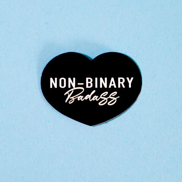 Non-Binary Badass Sticker