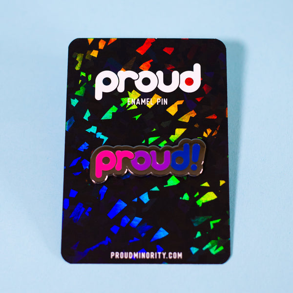 Proud Bisexual Pin