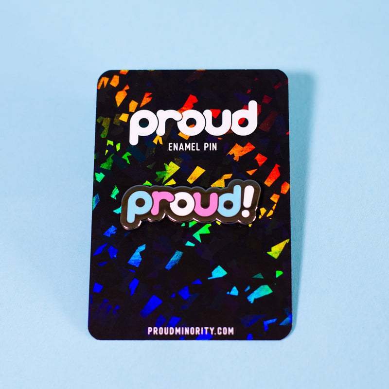 Proud Transgender Pin