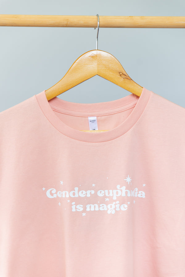 Gender euphoria is magic crop top