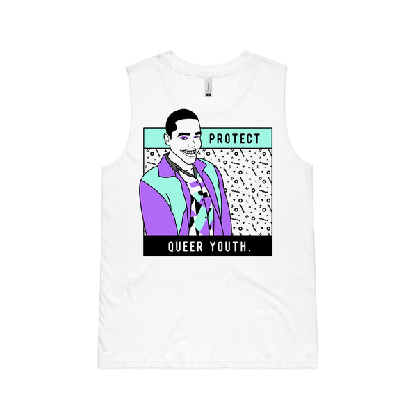Protect queer youth tank top