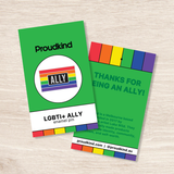 Pride flag enamel pins