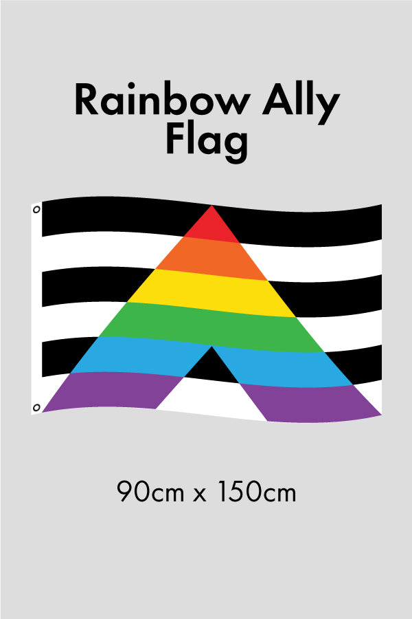 Rainbow Ally Flag